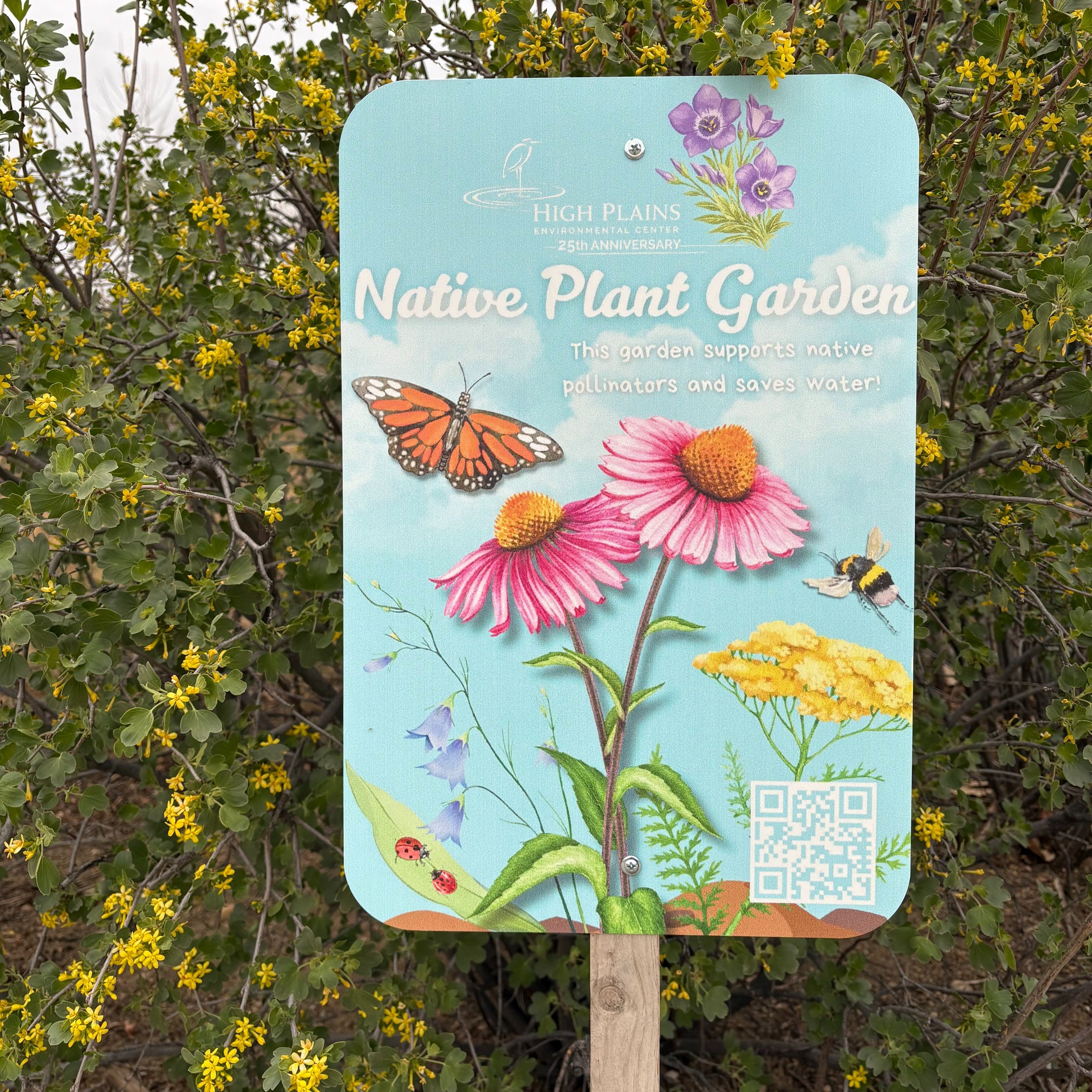 2026 HPEC Anniversary Garden Sign